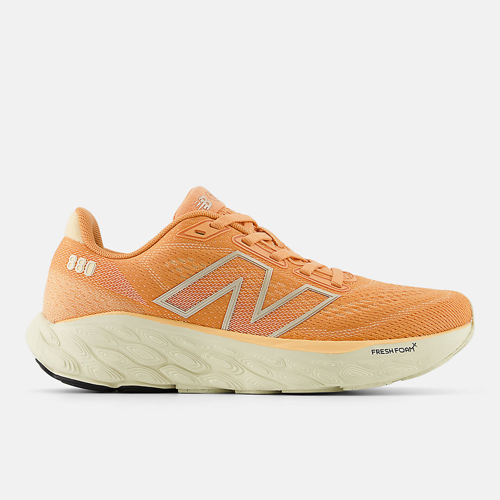 New Balance Fresh Foam X 880v14 Shoes Copper with Light Gold Metallic and Peach Blossom